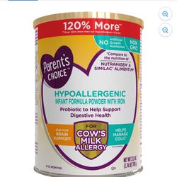 Fórmula Hypoallergenic 