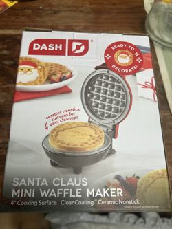 Santa Claus Mini Waffle Maker
