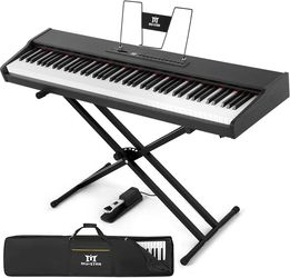 Mu-Star 88-Key Digital Piano with Stand and Bag