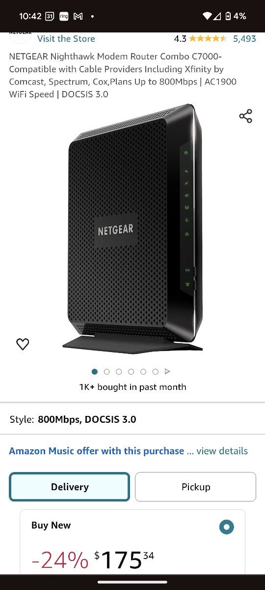 Netgear Modem Router