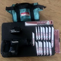 Makita Cordless  Reciprocating Saw Bundle Kit