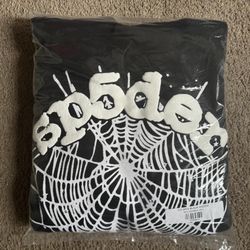 Sp5der Hoodie  Black Web