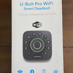 Ultraloq U Bolt Pro WiFi Smart Deadbolt 