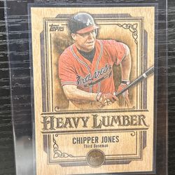 Topps Update Chipper Jones HEAVY LUMBER CASE HITV