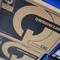 Quantum Audio 12" 5000 Watts Subwoofer