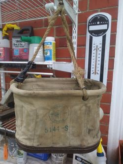 Klein canvas tool bag