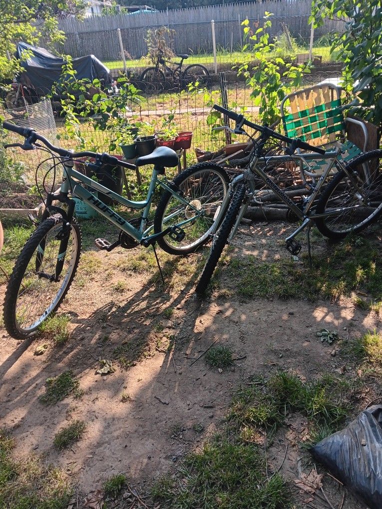 2 Mountain Bikes