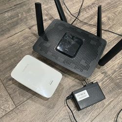 Linksys Wireless N Router With Wi-Fi Extender 