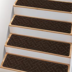 NEW - Non Slip Stair Treads for Steps - 15 Pack 8" X 30"
