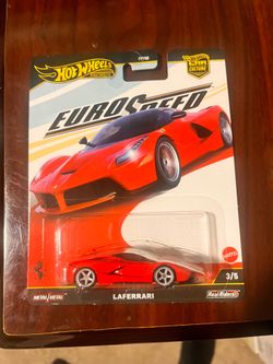 Hot wheels Laferrari euro speed