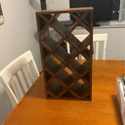 Wine Bottle Wooden Rack 