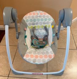 Bright Starts Portable Swing