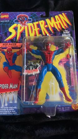 Spider-Man Web Racer Action Figure Toy Biz