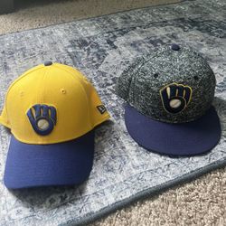 Men’s Milwaukee Brewers Hats $20