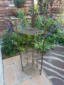 Wrought iron Plant Stand