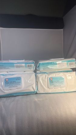 Premium Adult Wipes XL /none flush 64 wipes ea. Pack