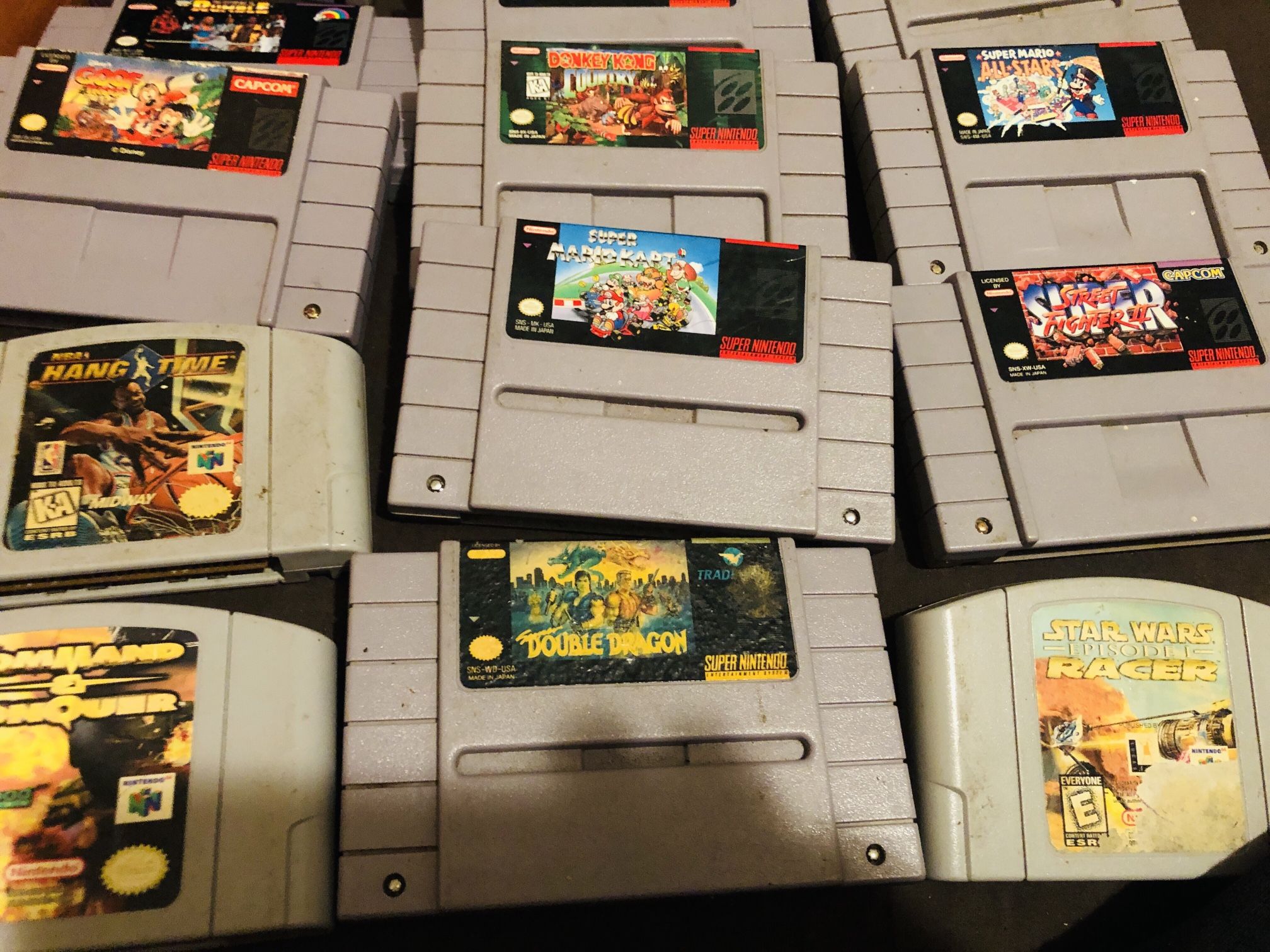 Super Nintendo Games And N 64