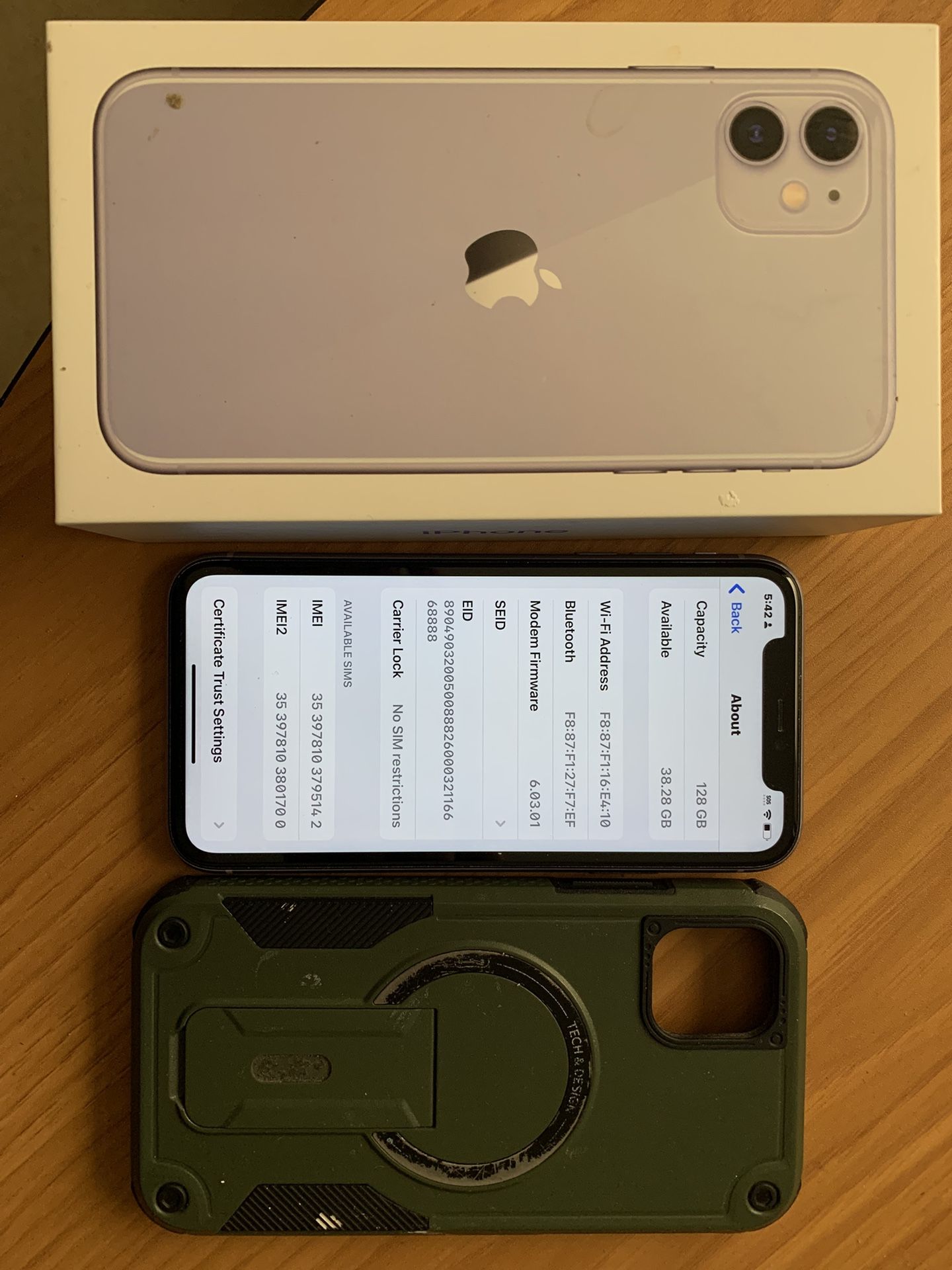 iPhone 11, Purple, 128GB