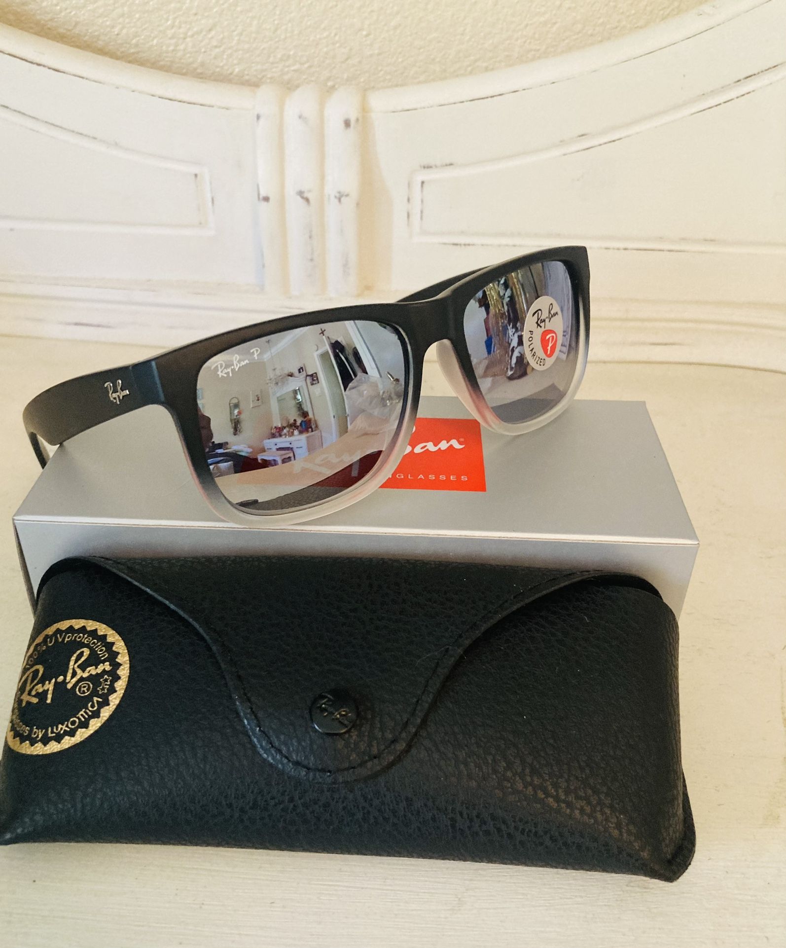 New RayBan Polarized Justin Sunglasses 🕶️