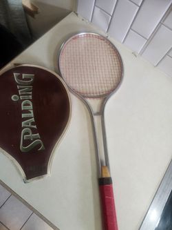 Rare vintage NSG 1317 Tennis Racquet. Made by NSG Taiwan. Nice tight strings. Grip size M 4 1/4. 1970s era racquet.