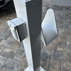 Marine Dock Utility Terminal Electric and Water