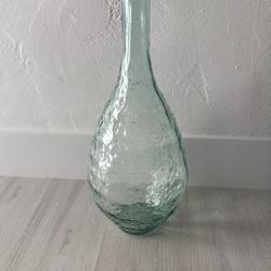 Búcaro Alto De Cristal 