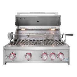 Open Box 32 in. Built-In Propane Gas Grill with 5 Burners