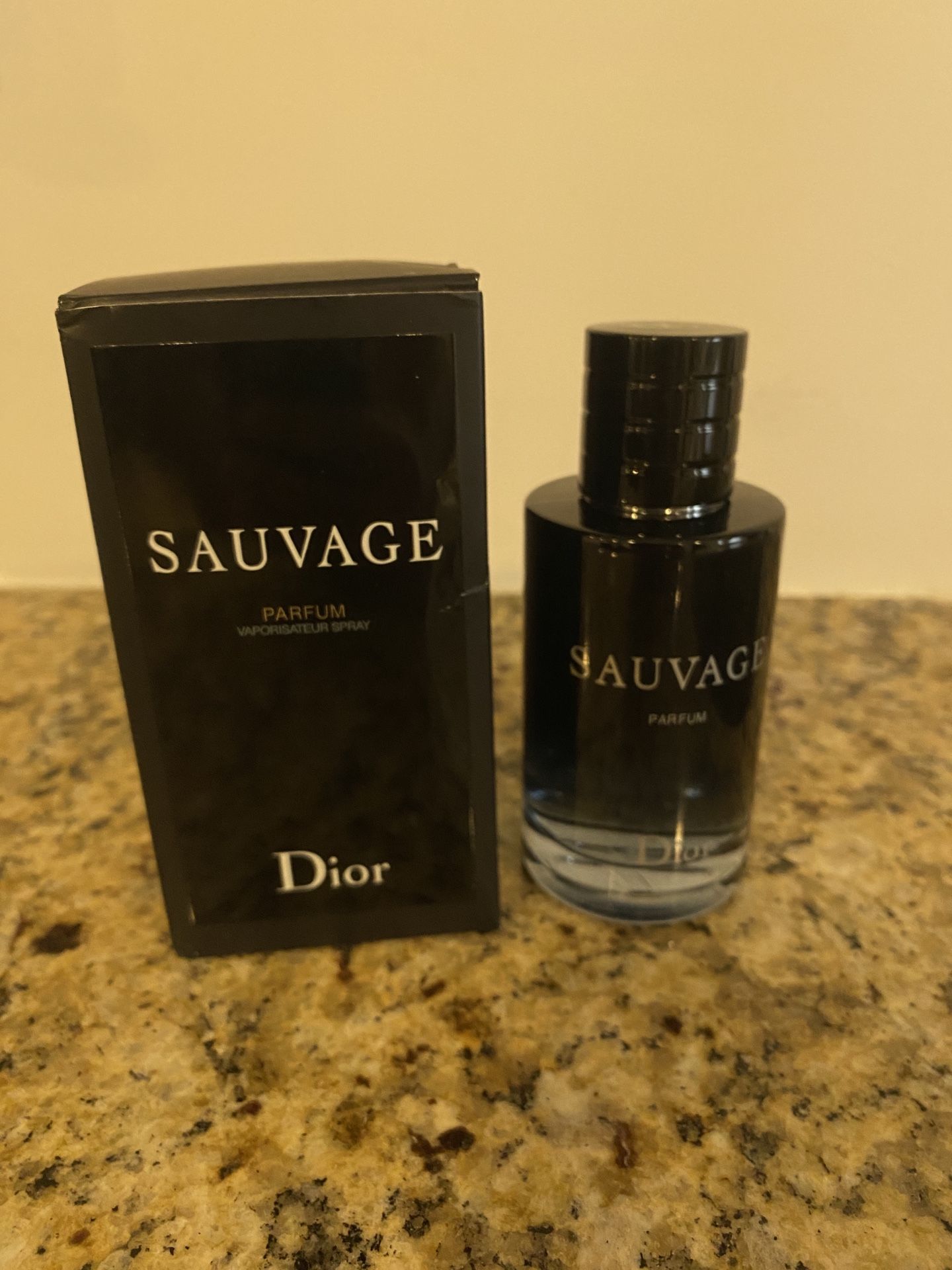 Dior Sauvage Men's Parfum Spray 3.4 fl oz (100 Ml) New