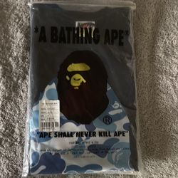 Blue Bape tee