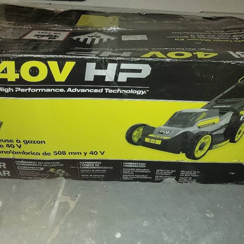 Ryobi 40v Push Mower