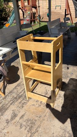 Montessori toddler tower