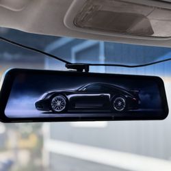 4K Digital rear view mirror (no rear camera)