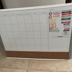 Two magnetic boards