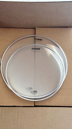 Remo Ambassador style drumhead by Sonor 12 inch drum head