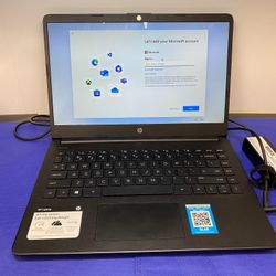 LAPTOP HP 14-fq0020nr AMD 3020e 8GB RAM 64GB SSD Win 11 