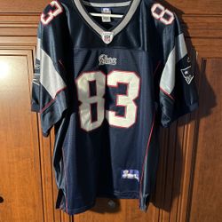 NFL Patriots Wes Welker # 83 Jersey