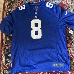 New York Giants Jersey Daniel Jones Mens 