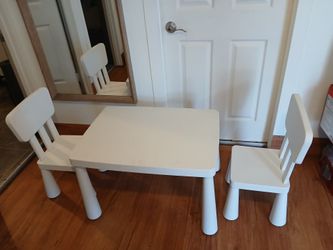 Ikea mammut kids table