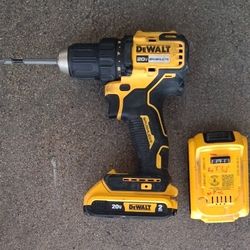 Dewalt ATOMIC 20V MAX Cordless Brushless Compact 1/2 in. Drill/Driver