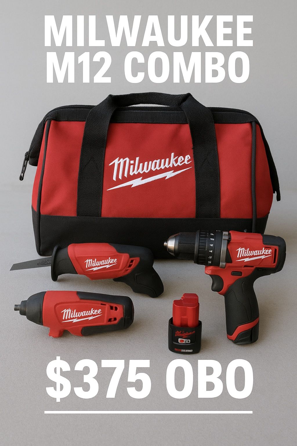 Milwaukee M12 Combo Kit