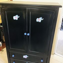 Dresser Armoire Solid Wood Like New