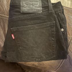 Black Levi Shorts 