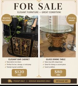 Table and Bar