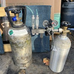 CO2 Tanks With Regulator Planted Tank