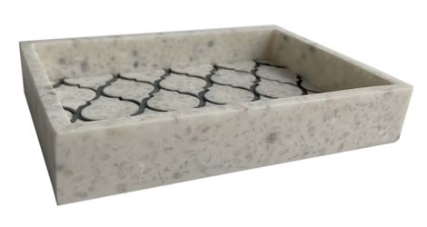 Sweet Home Collection Bathroom Accessories – Versailles Soap Dish, Decorative Bath Decor, 24 Units