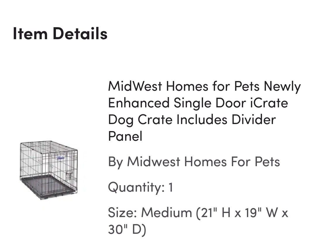 Dog Crate