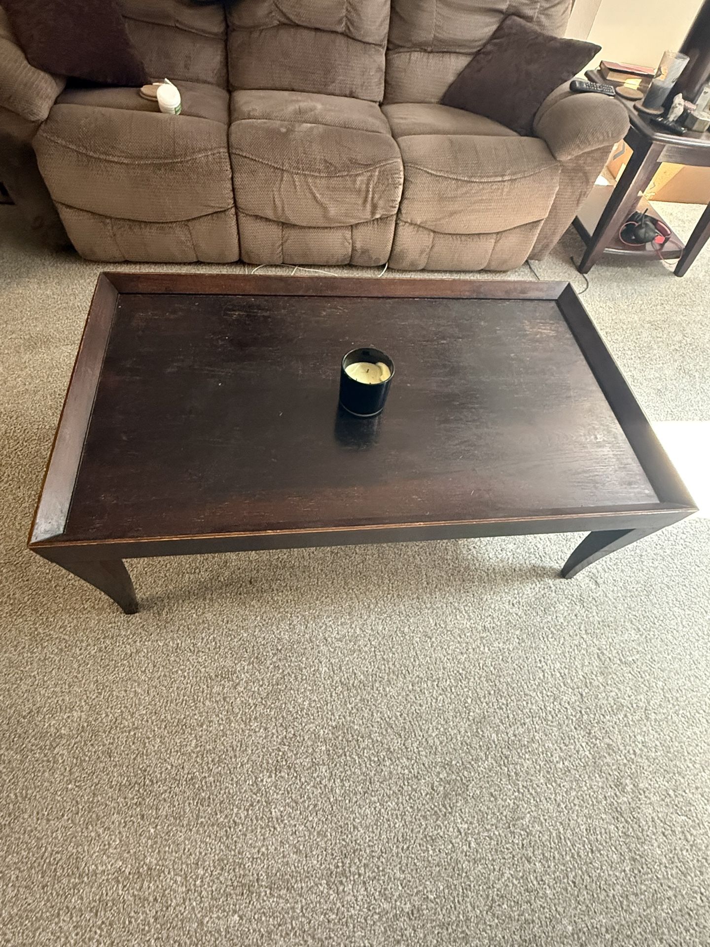 Large Wood Coffee Table
