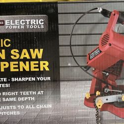 Electric Chain Saw Sharpener