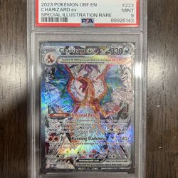 PSA 9 Charizard ex Special Illustration Rare Graded Card