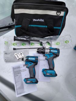 XGT 40v Makita Hammer Drill + Impact (Bare Tools)